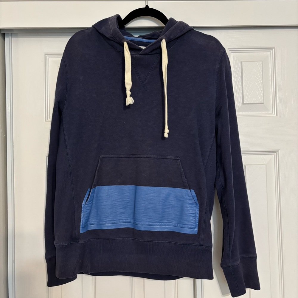 Vintage Jack Spade Hoodie with Light Blue Pocket